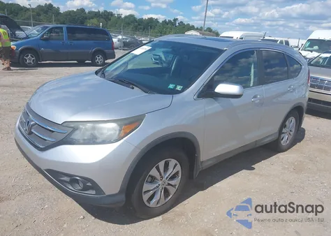 2014 Honda Cr-V Ex-L z USA, uszkodzony, nr VIN 2HKRM3H74EH513213